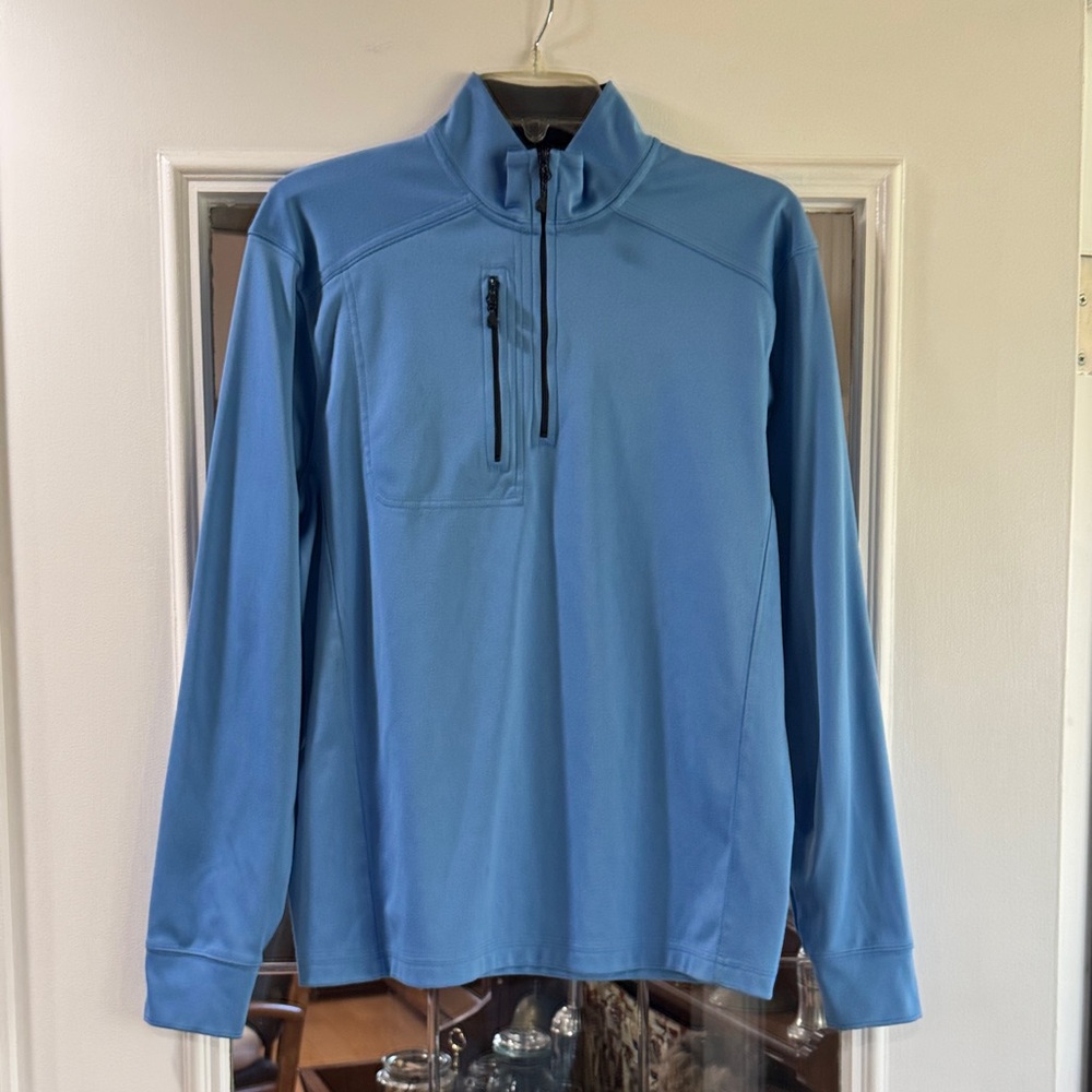 Vineyard Vines 1/4 zip blue pullover - size S